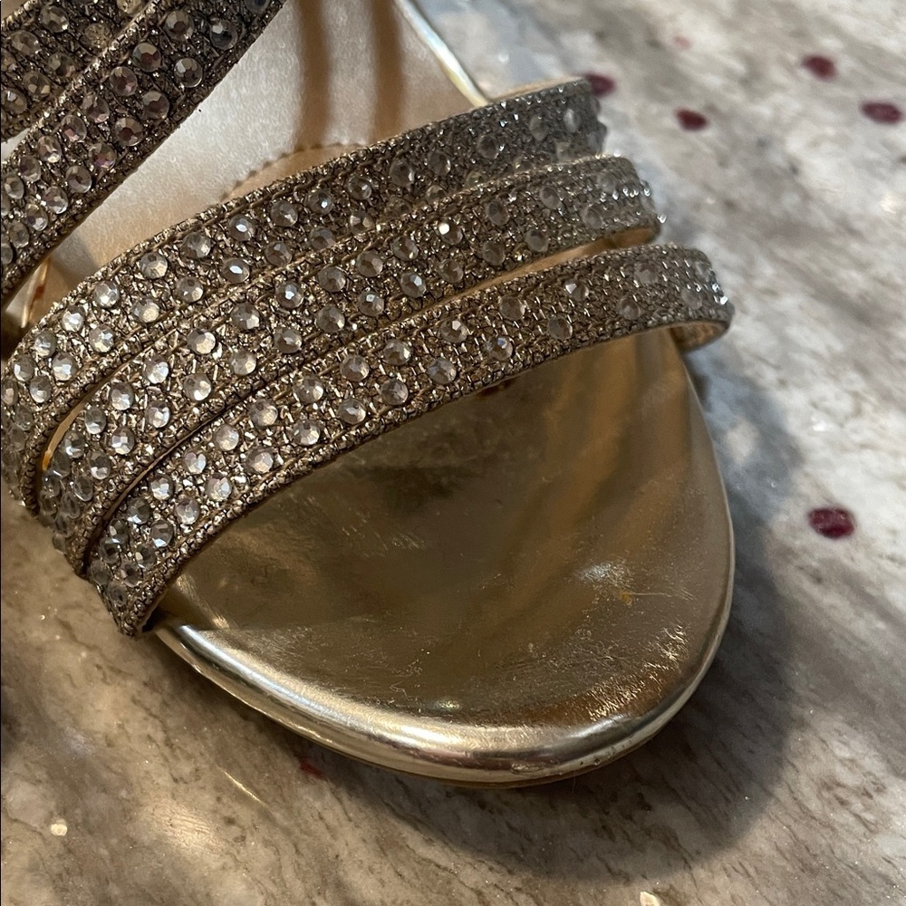 Bandolino Sparkling Strappy Heels - Picture 3 of 7